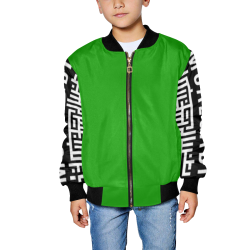 M1 Kids' All Over Print Bomber Jacket (Model H40)