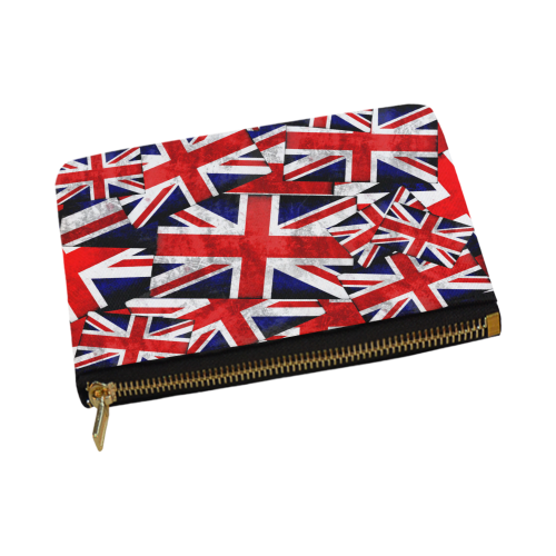 Union Jack British UK Flag Carry-All Pouch 12.5''x8.5''