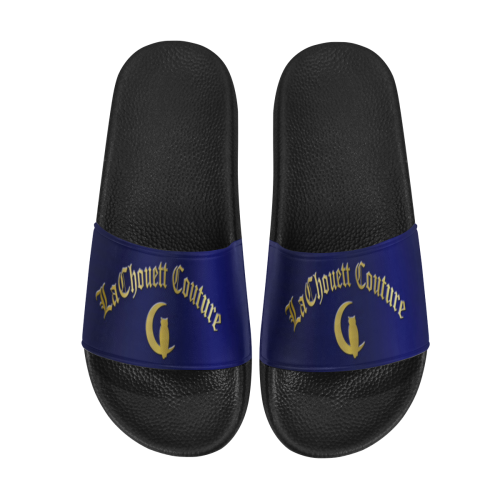LaChouett G luxury Men's Slide Sandals (Model 057)