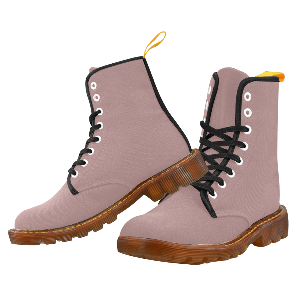 color rosy brown Martin Boots For Men Model 1203H