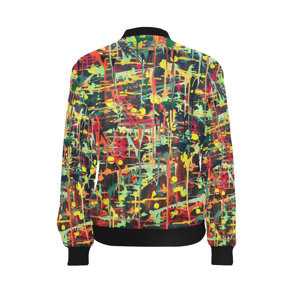 Irma All Over Print Bomber Jacket for Women (Model H36)