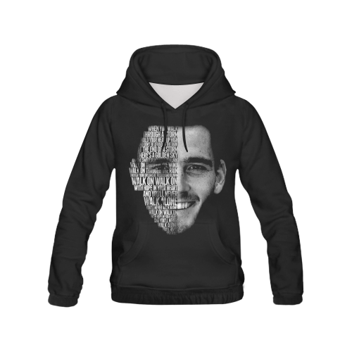 YNWA Robertson All Over Print Hoodie for Men/Large Size (USA Size) (Model H13)
