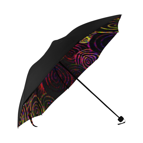 Velvety Swirls Anti-UV Foldable Umbrella (Underside Printing) (U07)
