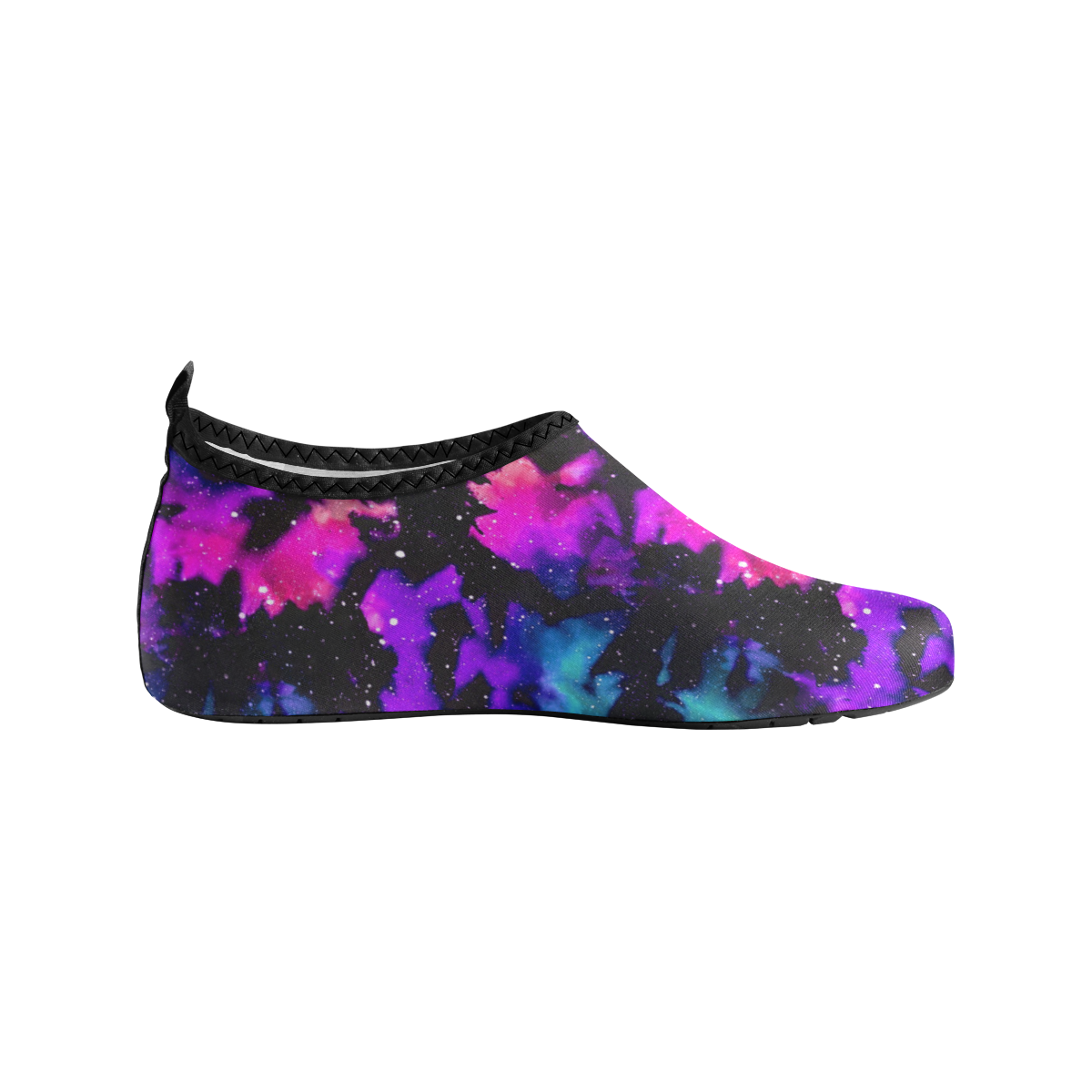Dawn Tie Dye Galaxy Women's Slip-On Water Shoes (Model 056)