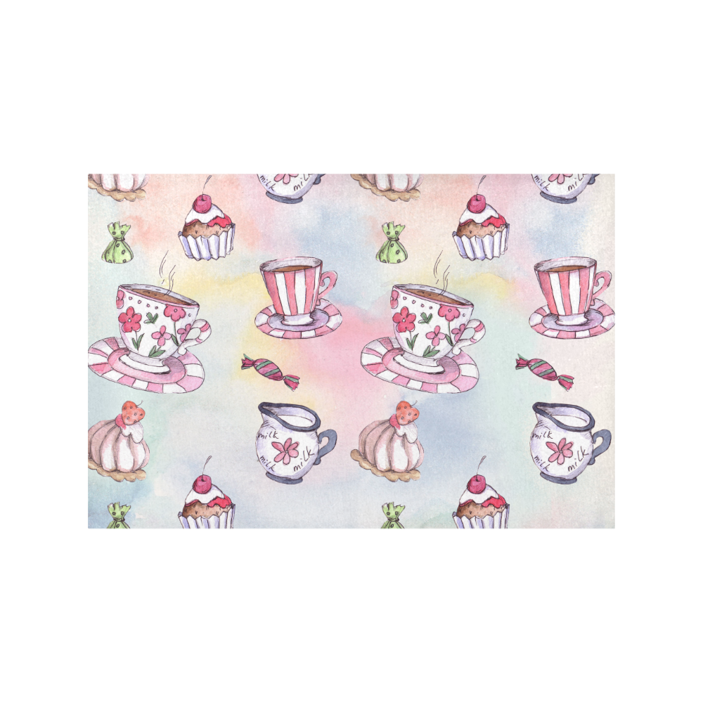 Coffee and sweeets Placemat 12’’ x 18’’ (Set of 6)