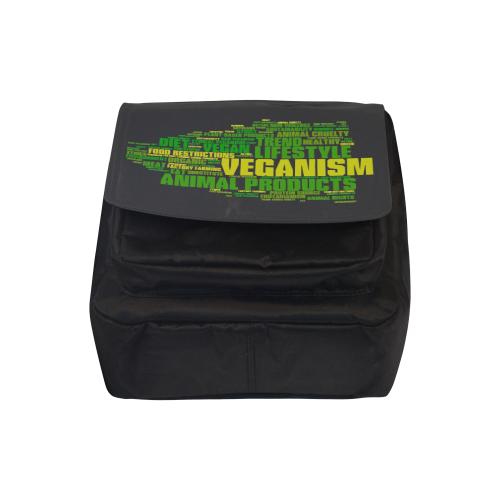 veganism Crossbody Nylon Bags (Model 1633)
