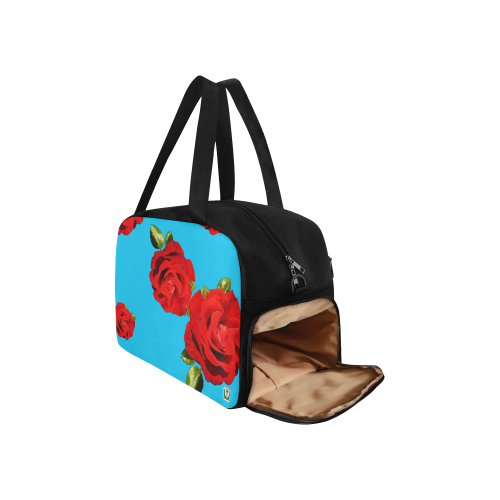 Fairlings Delight's Floral Luxury Collection- Red Rose Fitness Handbag 53086a13 Fitness Handbag (Model 1671)