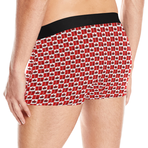 Men's Canada Flag Souvenir Underwear Men's All Over Print Boxer Briefs (Model L10)