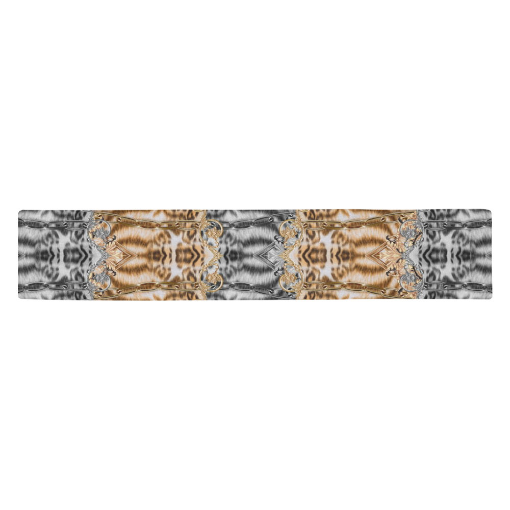 Luxury Abstract Design Table Runner 14x72 inch