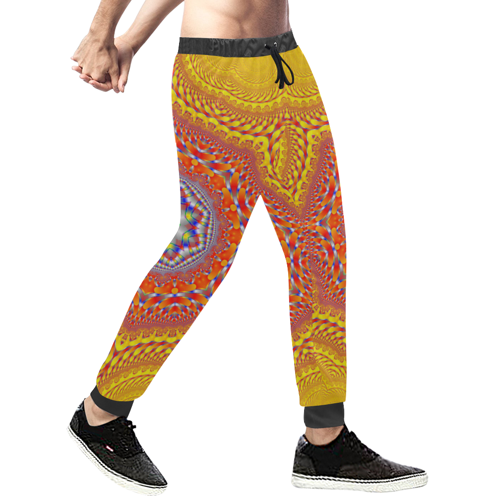 Face to Face Men's All Over Print Sweatpants (Model L11)