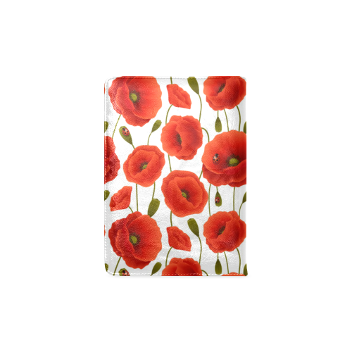 Poppy Pattern Custom NoteBook A5
