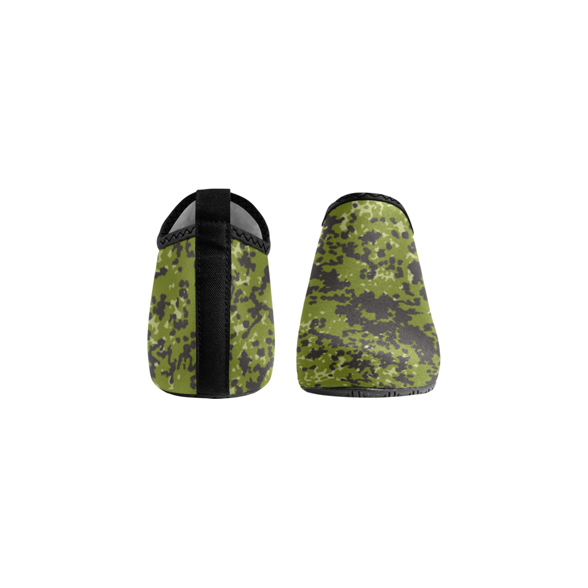 Sanish M84 Woods camouflage Men's Slip-On Water Shoes (Model 056)