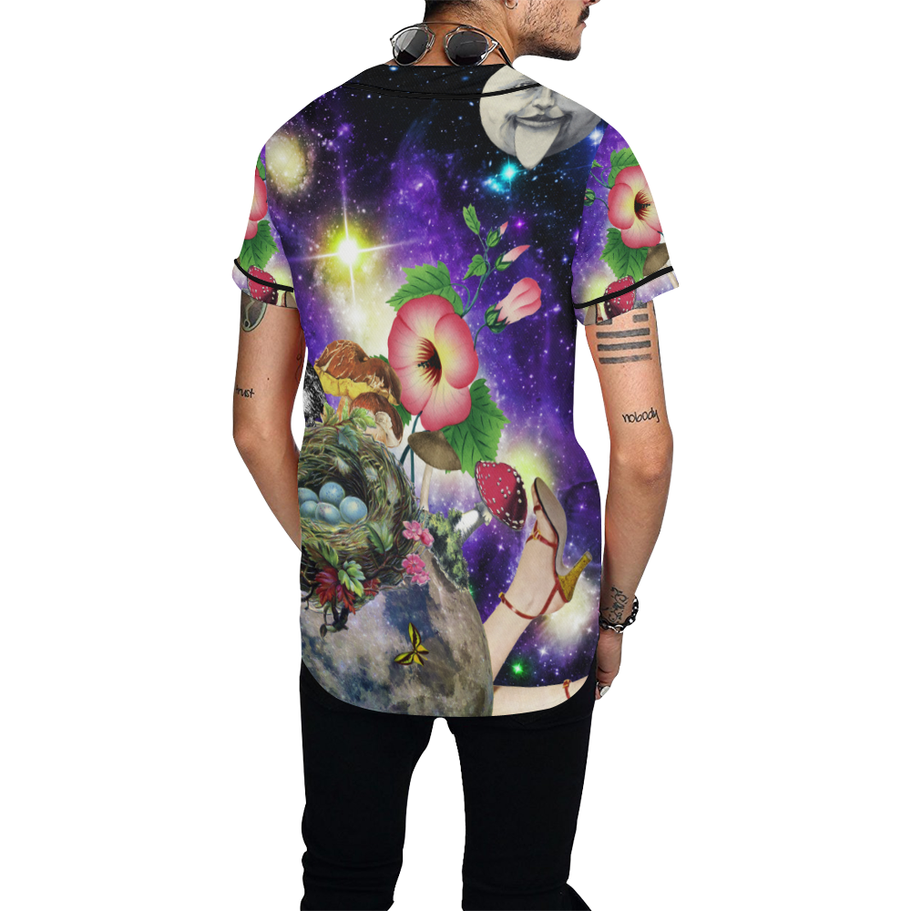 Come to mommy+ All Over Print Baseball Jersey for Men (Model T50)