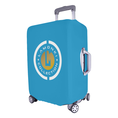White Emblem G blue Luggage Cover/Large 26"-28"