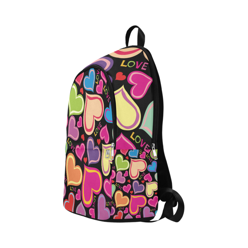 Cuteheart Fabric Backpack for Adult (Model 1659)