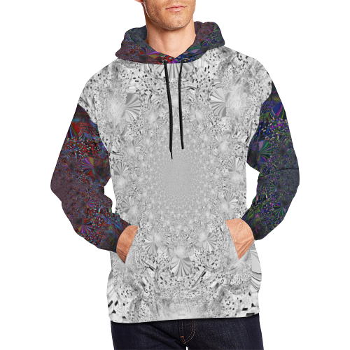 Clash 1.0 All Over Print Hoodie for Men (USA Size) (Model H13)