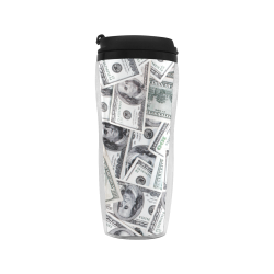 Cash Money / Hundred Dollar Bills Reusable Coffee Cup (11.8oz)