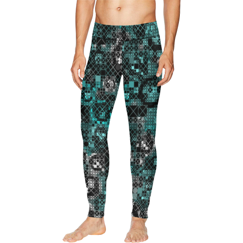 funny mix of shapes  by JamColors Men's All Over Print Leggings (Model L38)
