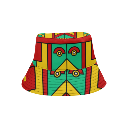 Aztec Spiritual Tribal All Over Print Bucket Hat