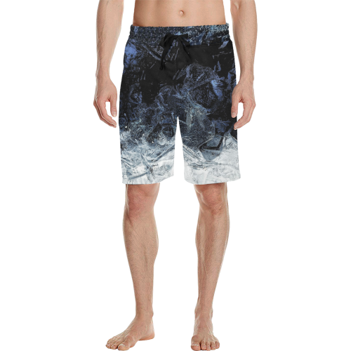 oil_a Men's All Over Print Casual Shorts (Model L23)