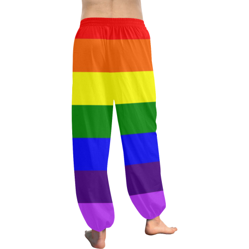 Rainbow Flag (Gay Pride - LGBTQIA+) Women's All Over Print Harem Pants (Model L18)
