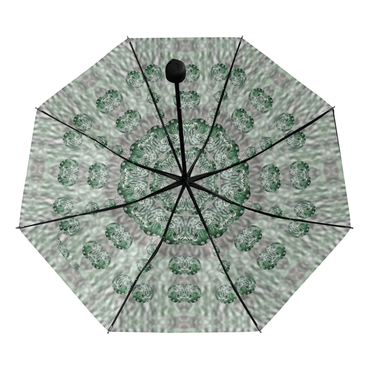 wonderful dots and festive elegant glamorous look Anti-UV Foldable Umbrella (Underside Printing) (U07)