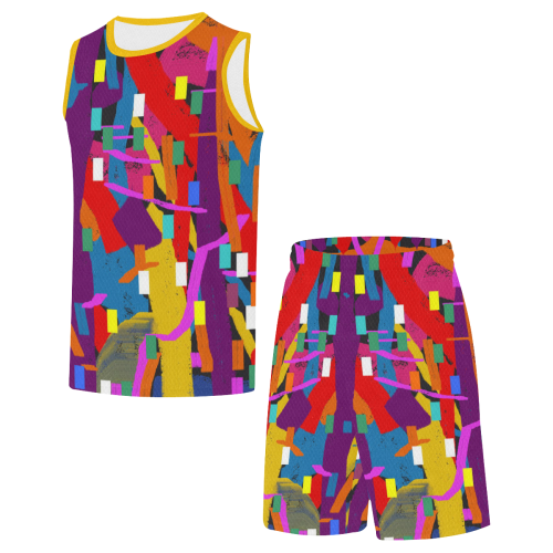 CONFETTI NIGHTS 2 All Over Print Basketball Uniform