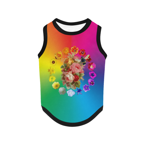 A Rainbow Day All Over Print Pet Tank Top