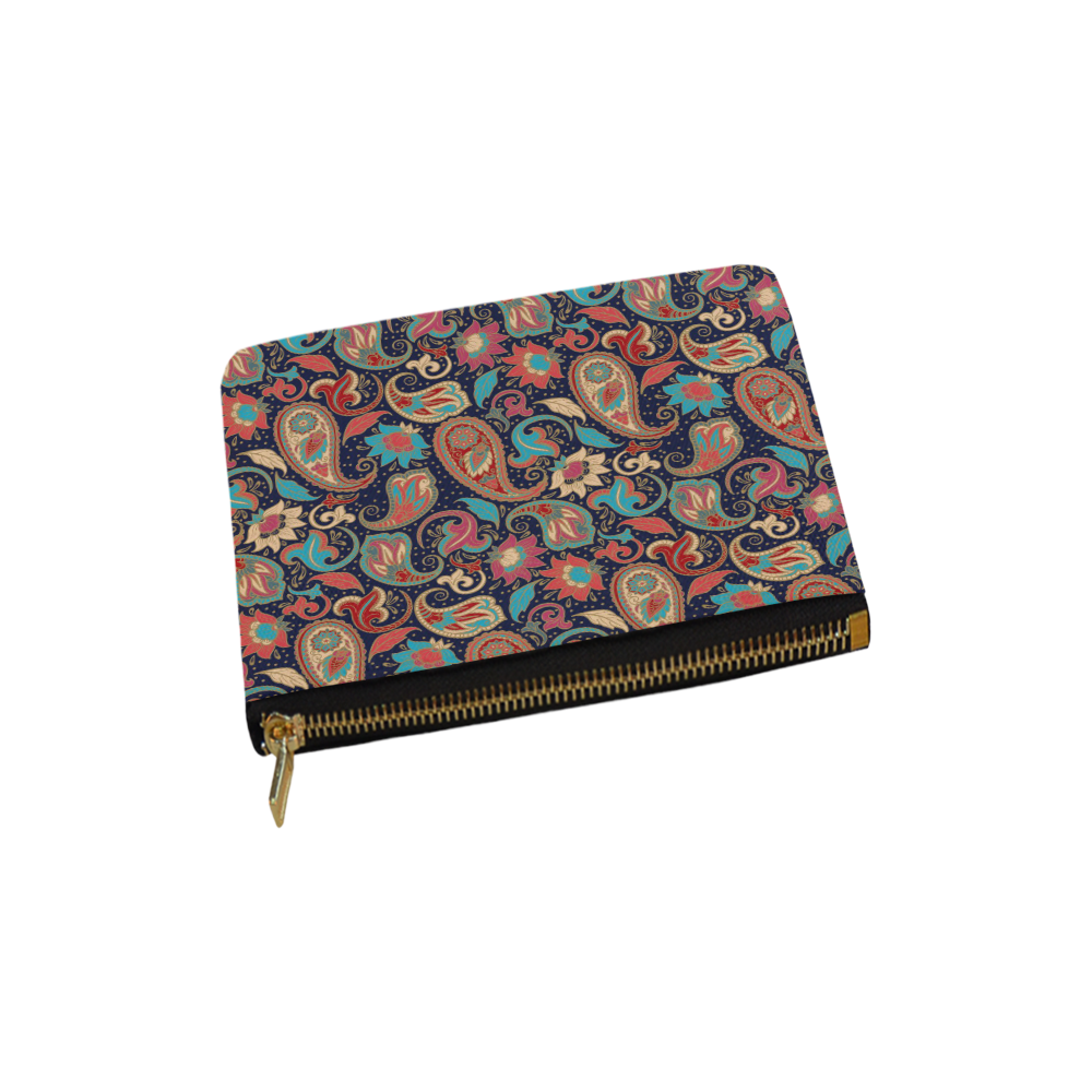 Paisley Pattern Carry-All Pouch 6''x5''