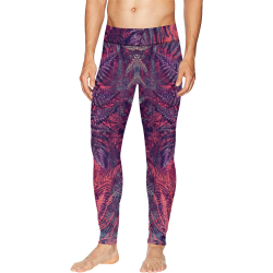 flowers #flowers #pattern Men's All Over Print Leggings (Model L38)
