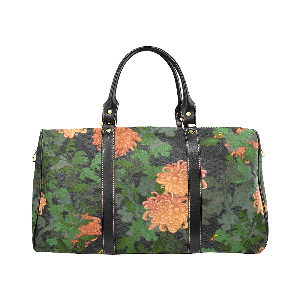 Chrysanthemum 2020 New Waterproof Travel Bag/Large (Model 1639)