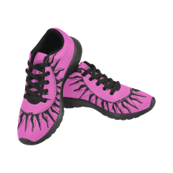 GOD RX 1s Youth Pink Panther & Black Kid's Running Shoes (Model 020)