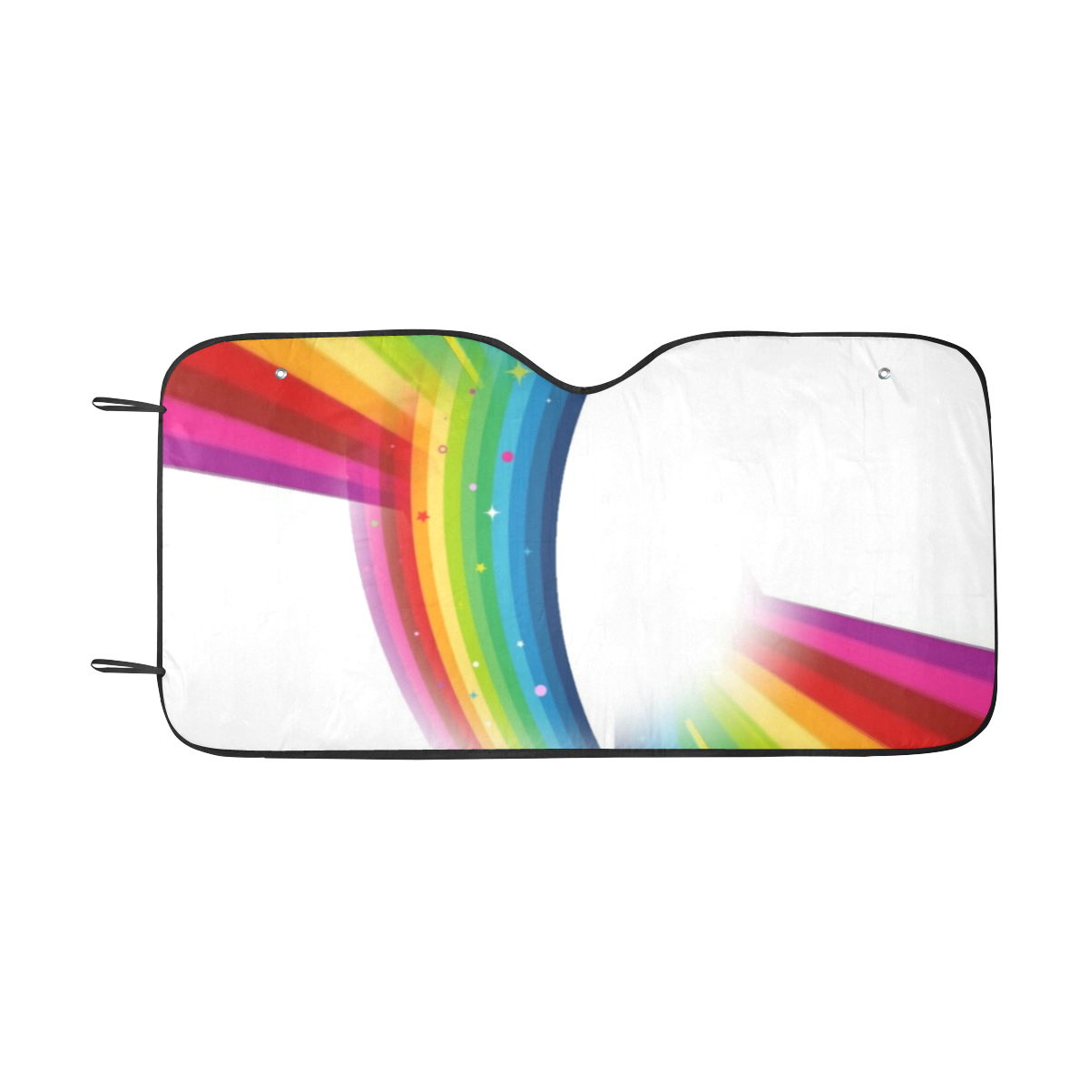 Rainbow by Popartlover Car Sun Shade 55"x30"