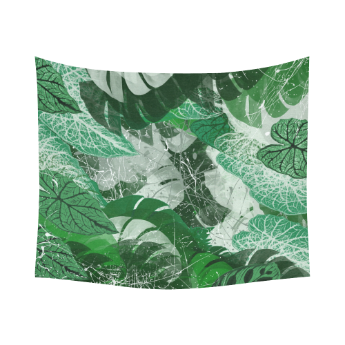 Tropicalia Cotton Linen Wall Tapestry 60"x 51"