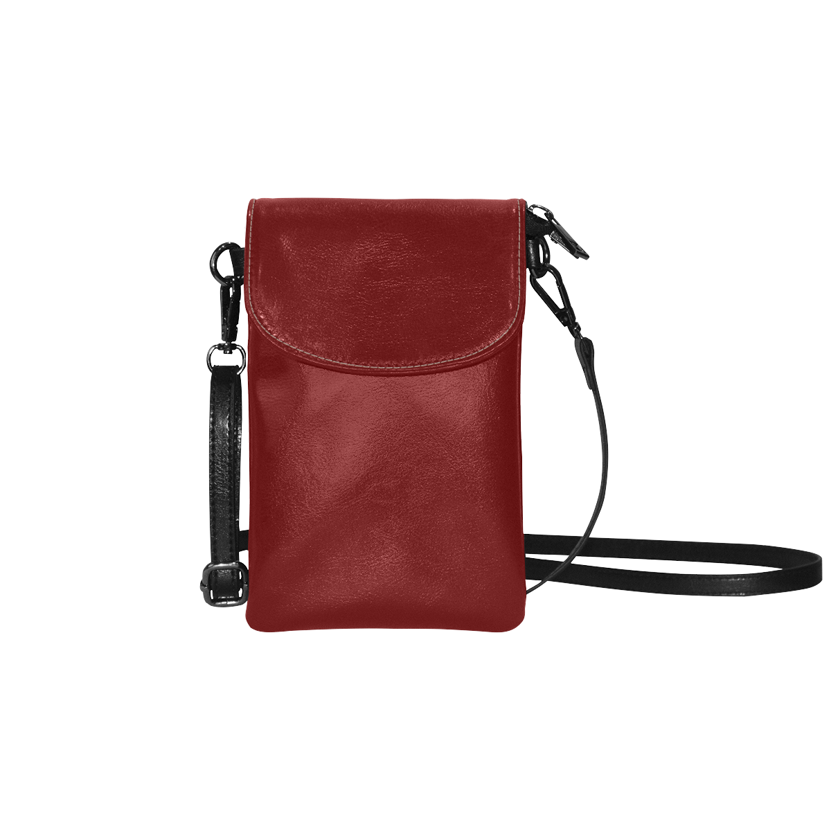 color blood red Small Cell Phone Purse (Model 1711)
