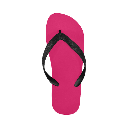 color ruby Flip Flops for Men/Women (Model 040)