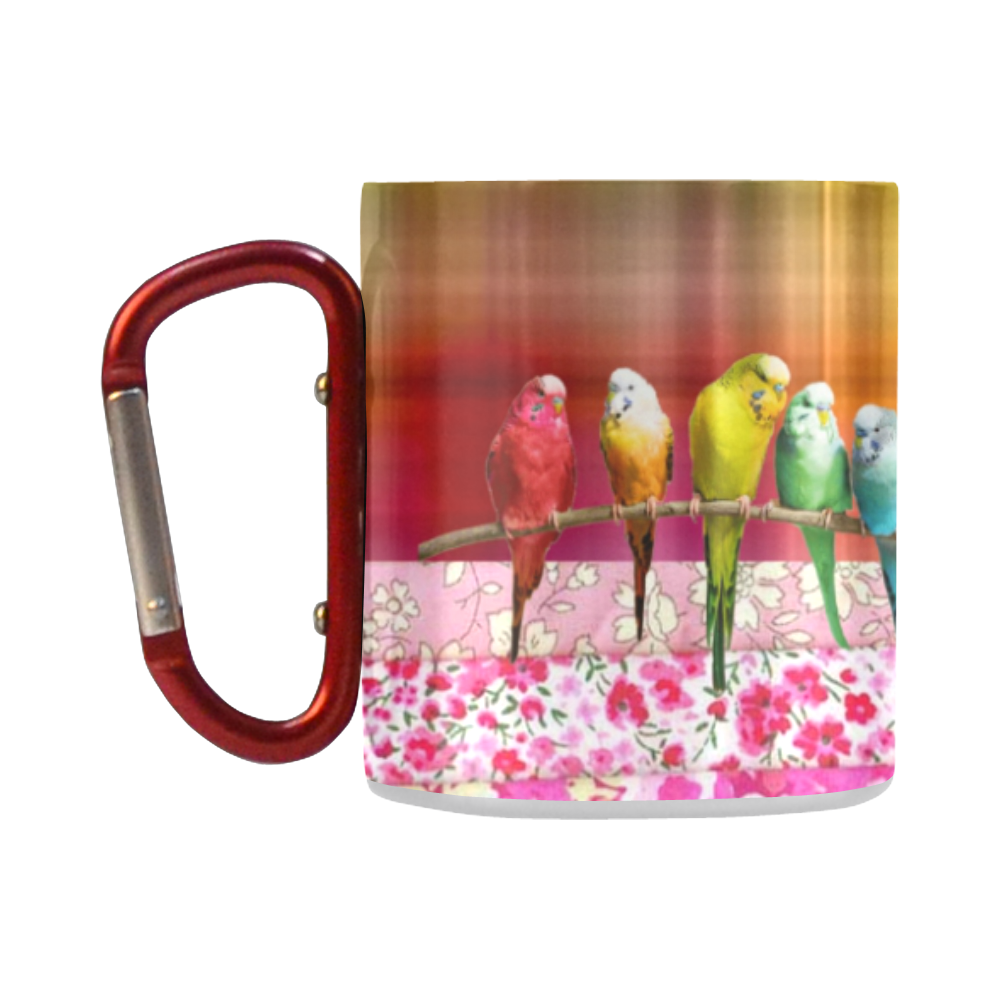 Rainbow Budgie Liberty Classic Insulated Mug(10.3OZ)