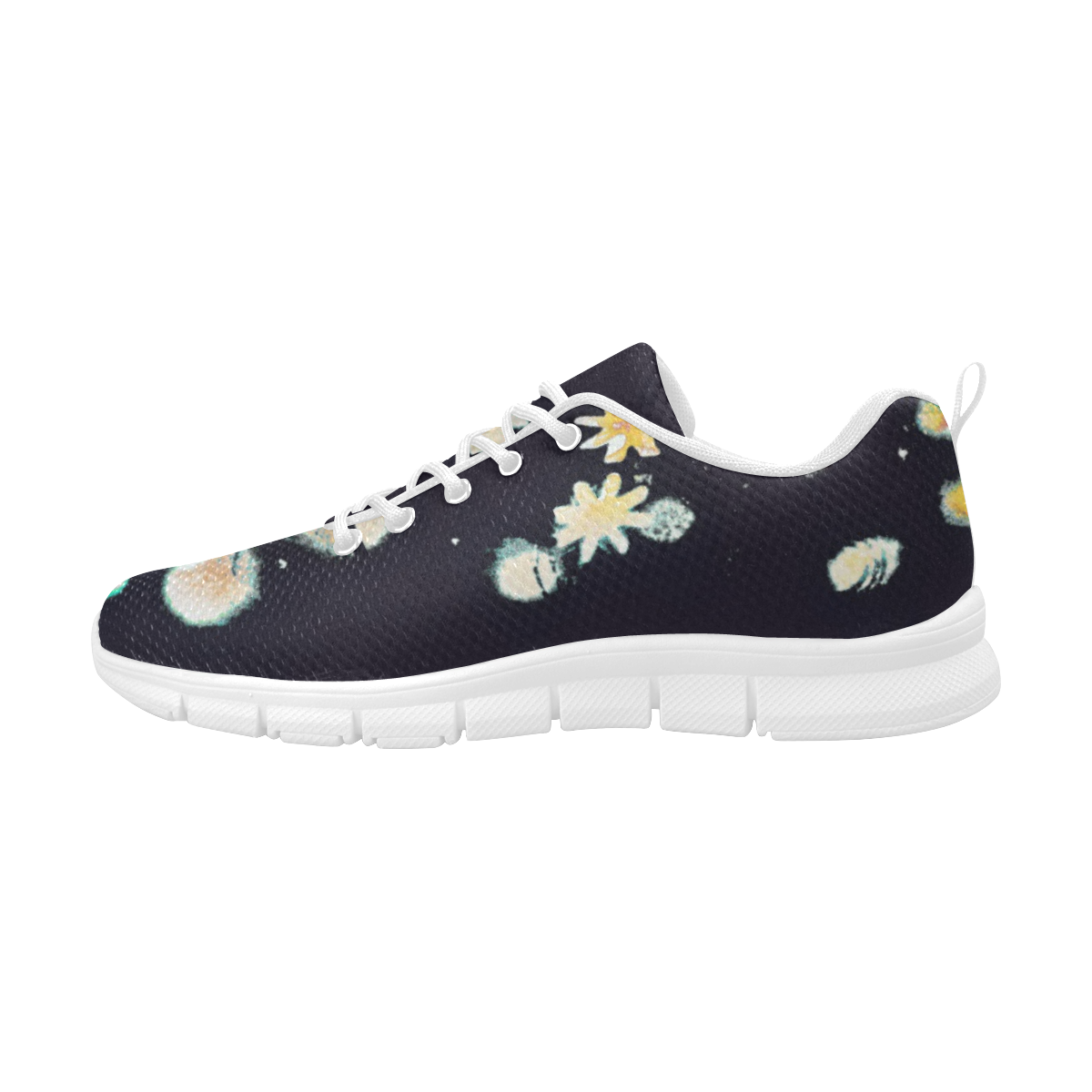 flower shoes Men's Breathable Running Shoes (Model 055)