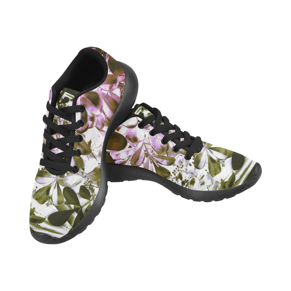 Foliage #4 by Jera Nour Women's Running Shoes/Large Size (Model 020)