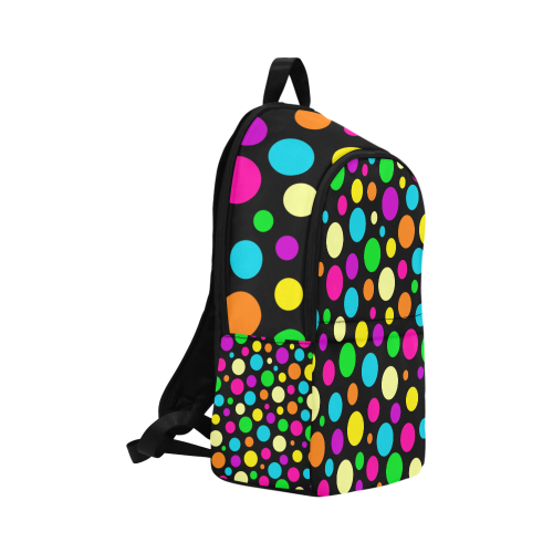 Circulos Multicolores Fabric Backpack for Adult (Model 1659)