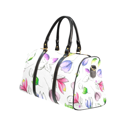 floral vi New Waterproof Travel Bag/Large (Model 1639)