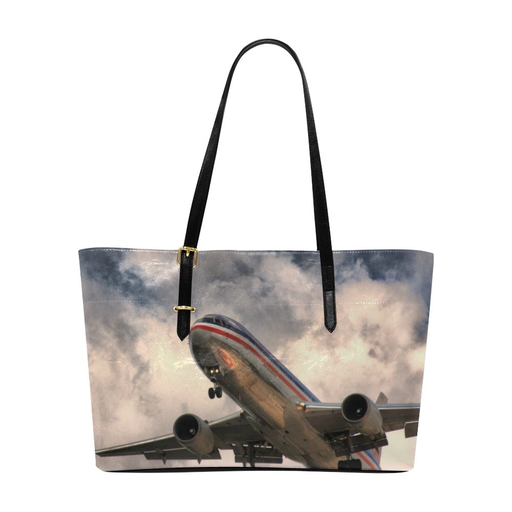 Fly Away Euramerican Tote Bag/Large (Model 1656)