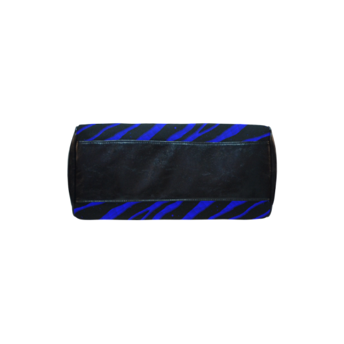 Ripped SpaceTime Stripes - Blue Boston Handbag (Model 1621)