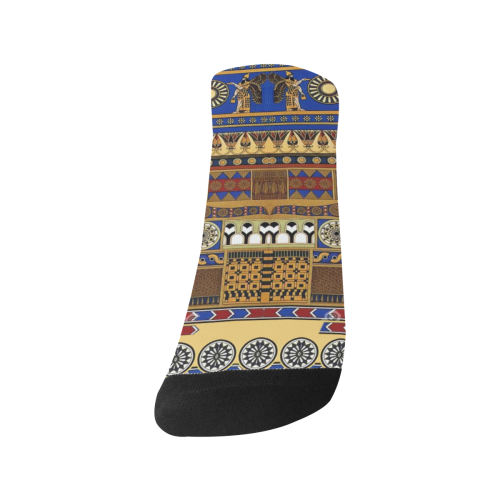 Ancient Assyrian Art Women's Ankle Socks