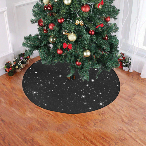 Twilight Stars Galaxy Universe Christmas Tree Skirt 47" x 47"