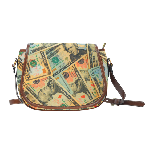 US DOLLARS 2 Saddle Bag/Large (Model 1649)