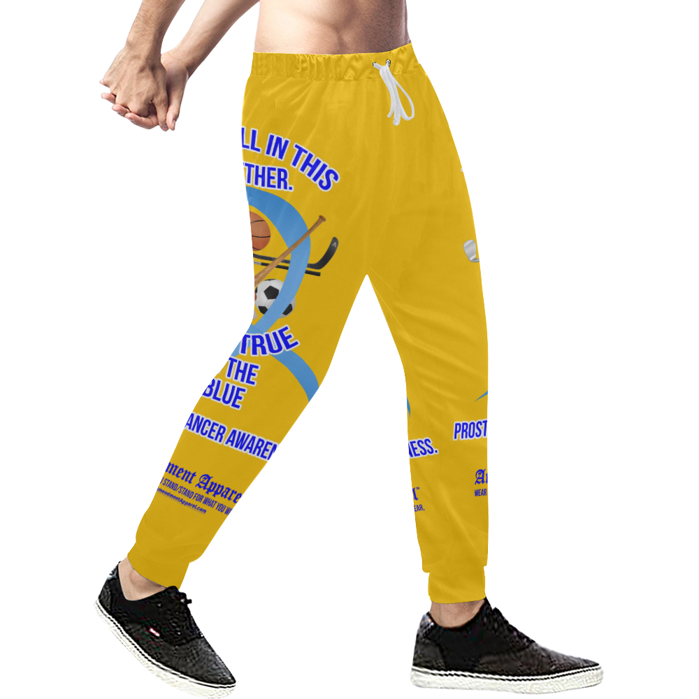 Prostate-Cancer-Awareness Men's All Over Print Sweatpants (Model L11)