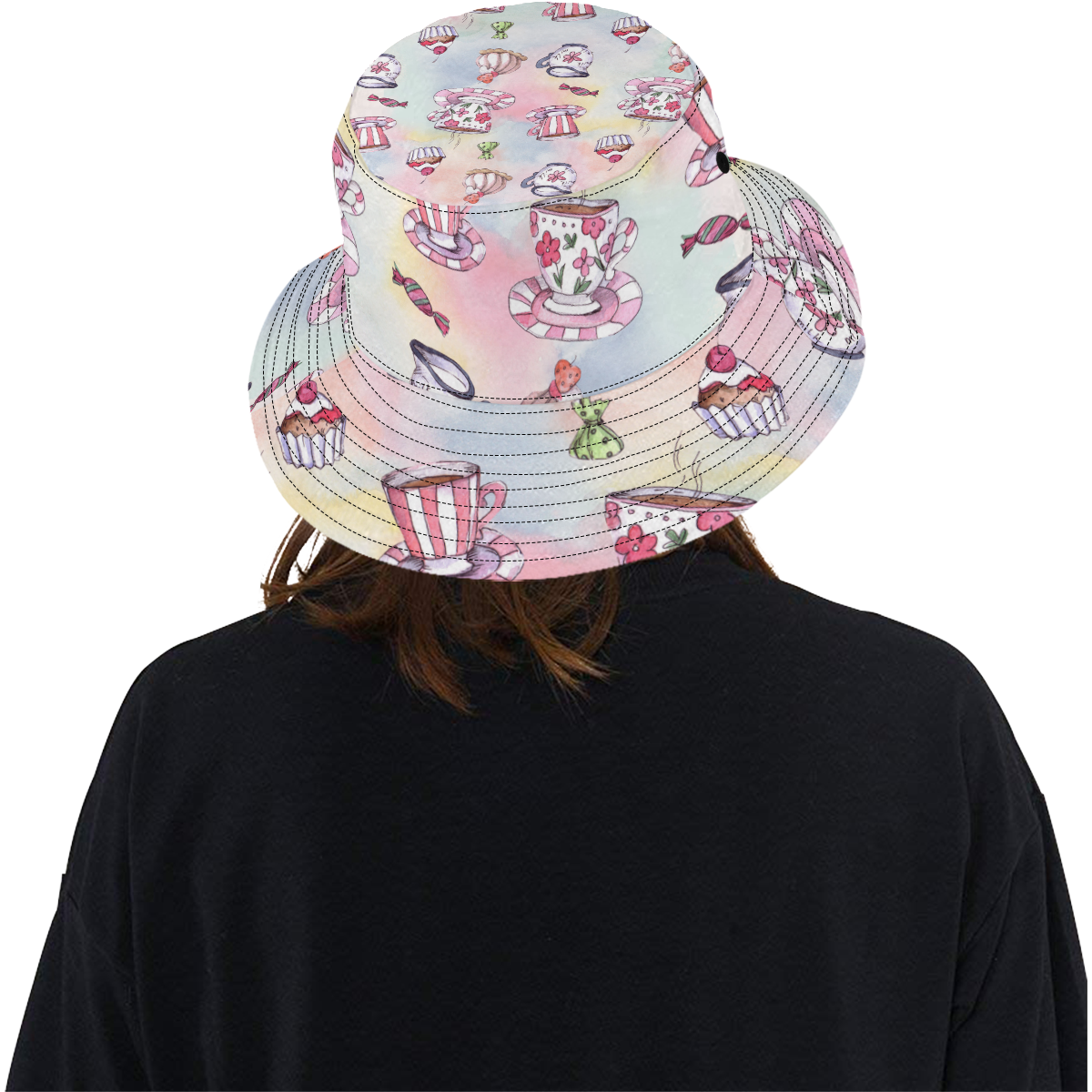 Coffee and sweeets All Over Print Bucket Hat