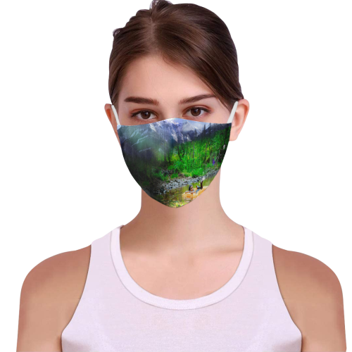 for-gaby-2k-one-of-a-kind-3of17 3D Mouth Mask with Drawstring (2 Filters Included) (Model M04) (Non-medical Products)