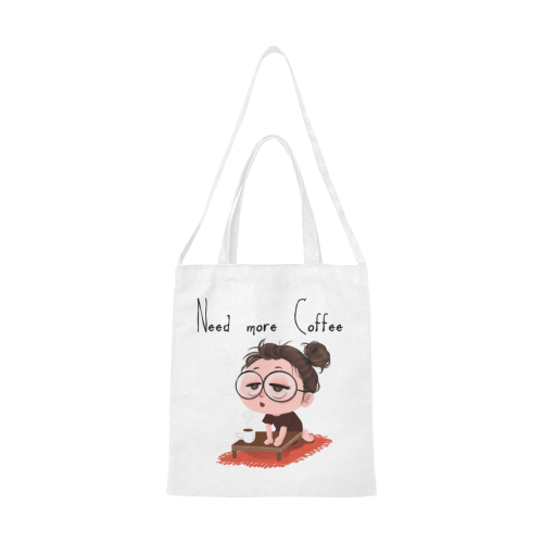 Need more coffee Canvas Tote Bag/Medium (Model 1701)